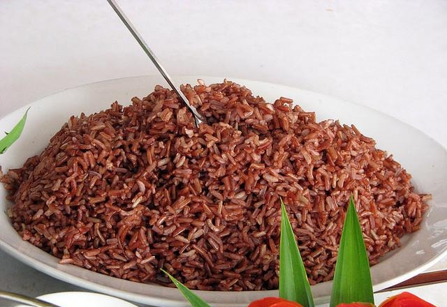cơm gạo lứt huyết rồng bổ dưỡng